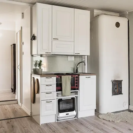 Cozy Self-Service Wooden Studio Near Aura River, Private Bath & Parking Huoneisto *